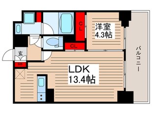 ORSUS UMEJIMAの物件間取画像